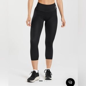 GYMSHARK - Training 7/8” Leggings - Black - Size S